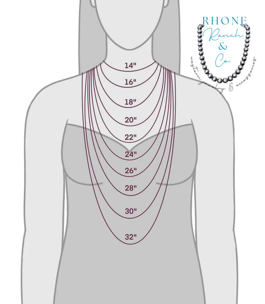 24 Inch Necklace Turquoise Shell Sterling Silver Pearl